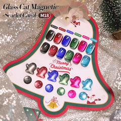 Born Pretty Christmas Cat Magnetic Eye Gel Nail Polish with magnetic eye effect for chic accents.