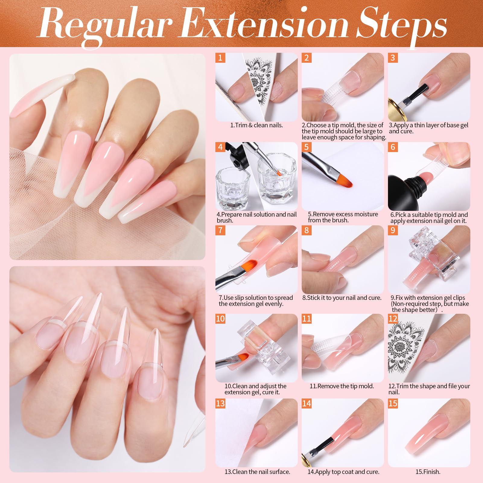 Born Pretty complete kit contents provide everything you need for nails