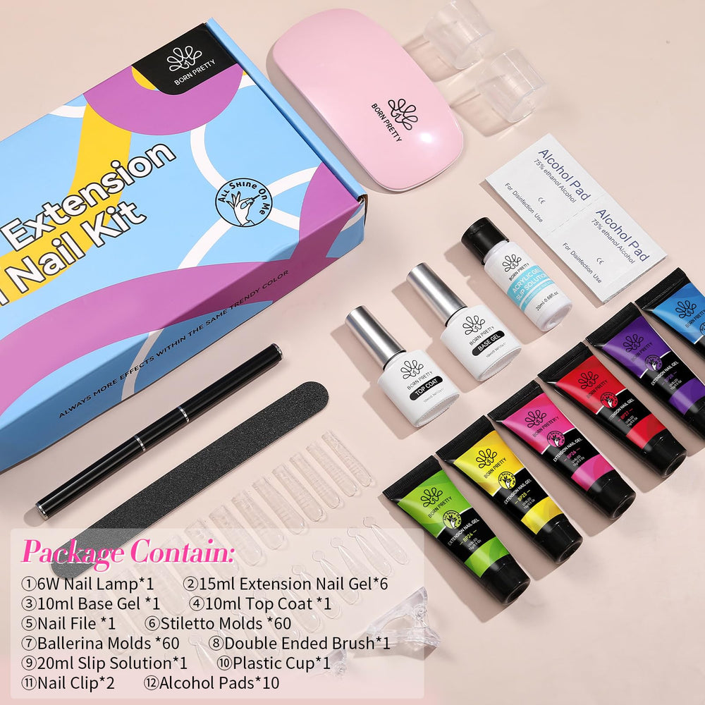 Born Pretty durable nail extensions for strong, flexible nails