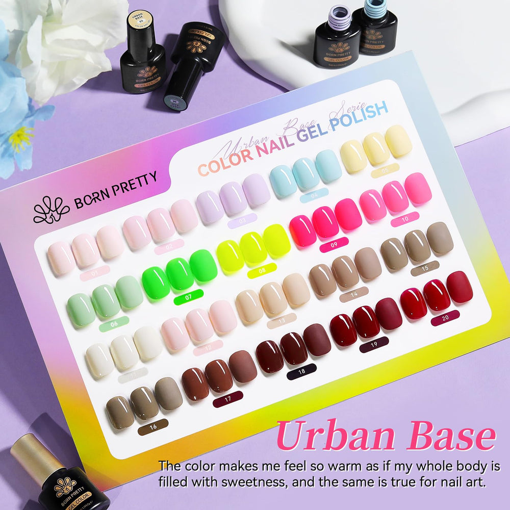 Born Pretty gel nail application on hands demonstrates real world use
