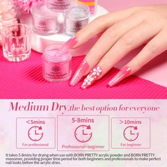 Born Pretty glass mixing cup for accurate powder/liquid blends.