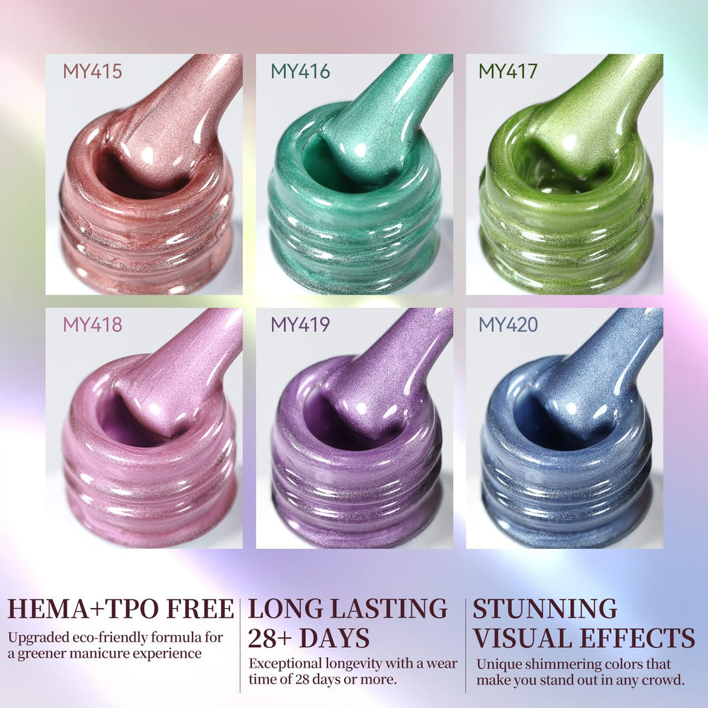 Born Pretty HEMA-TPO free gel polish formula with low odor for at-home manicures