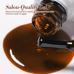 Born Pretty jelly gel nail polish set gloss finish adds shine and smooth application