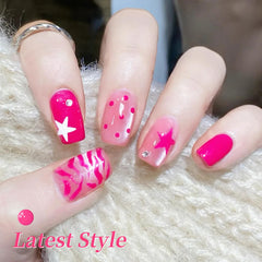 Born Pretty matte top coat bottle shows easy matte transformation