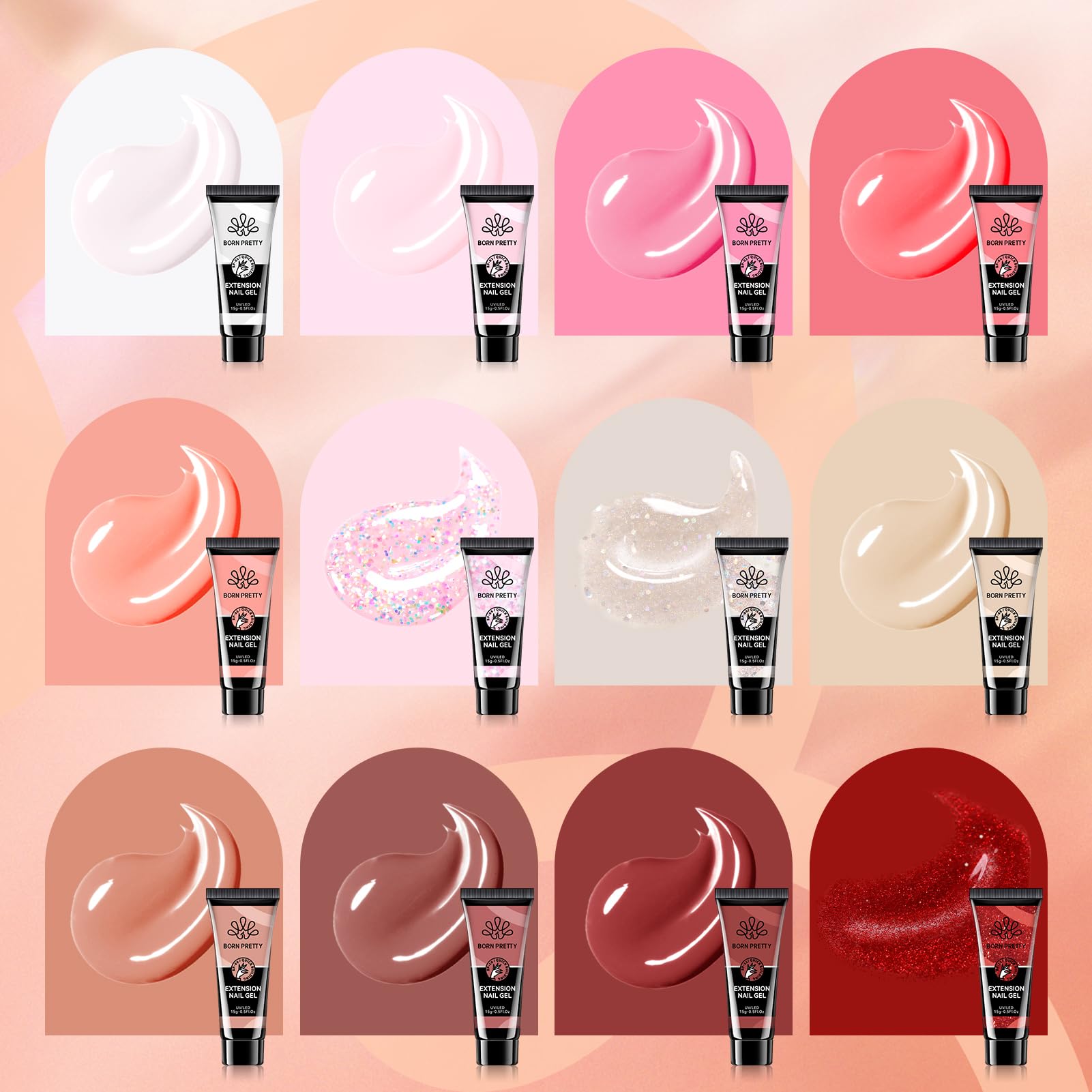 Born Pretty mini LED nail lamp for quick curing and durable results