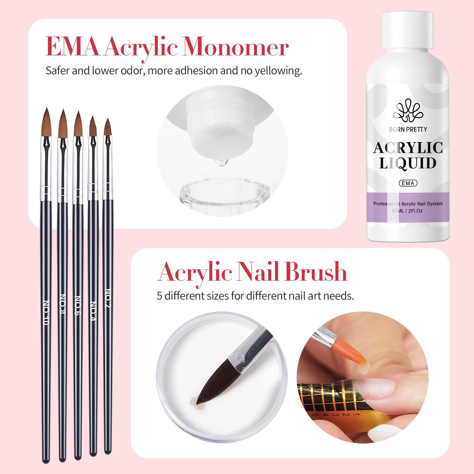 Born Pretty nail file kit emphasizes smoothing for a durable finish