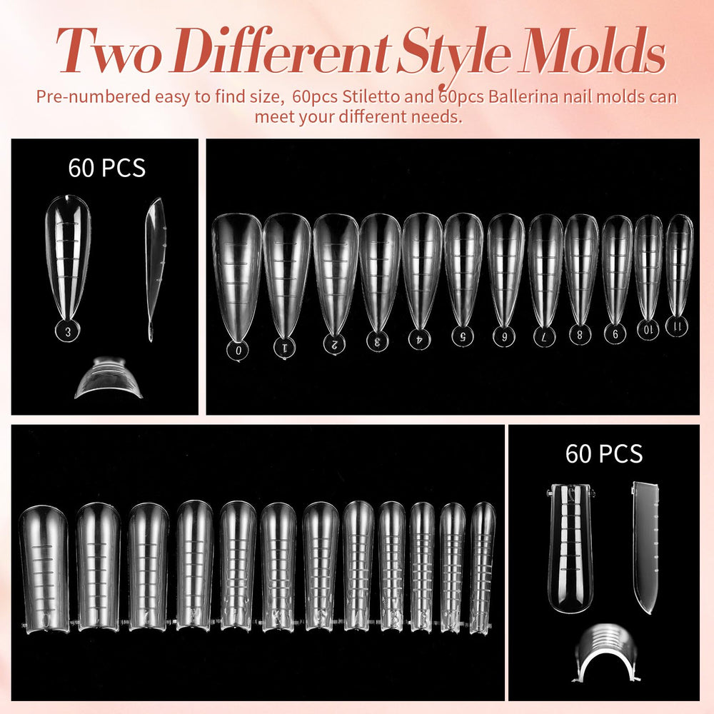 Born Pretty nail form frames designed for precise French manicure at home.