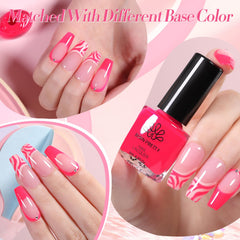 Born Pretty 15-color range enables DIY nail art experimentation.