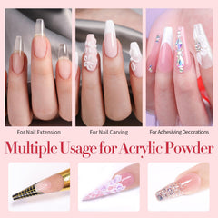 Born Pretty nail tips and forms image illustrates versatile extensions for varied nail shapes