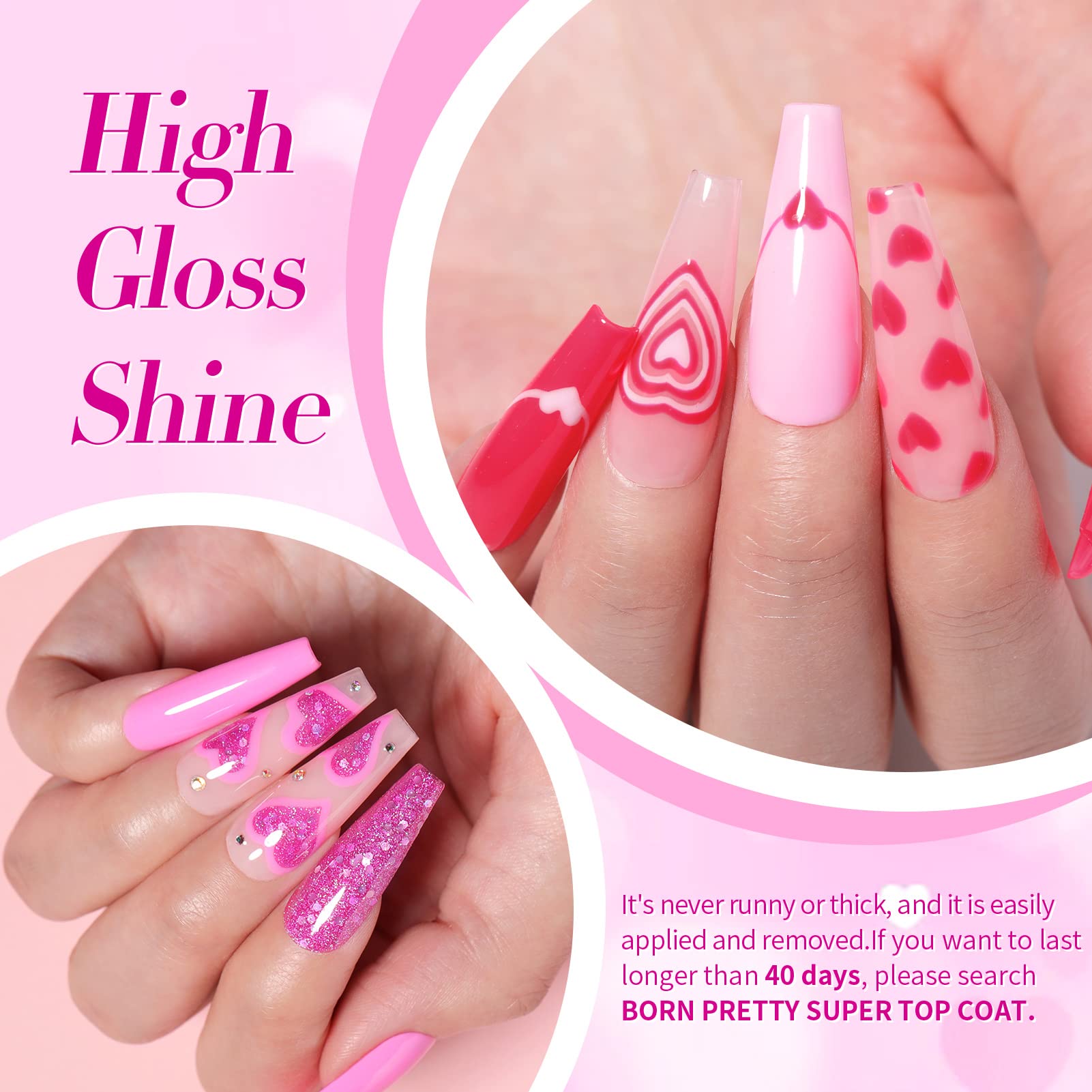Born Pretty gel polish brush applicator ready for smooth, even manicures