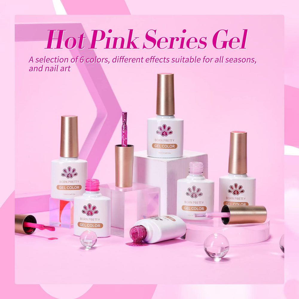 Born Pretty glitter detail images showcase textured sparkle for festive looks