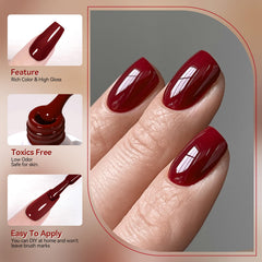 Born Pretty easy application steps from base to top coat for long wear