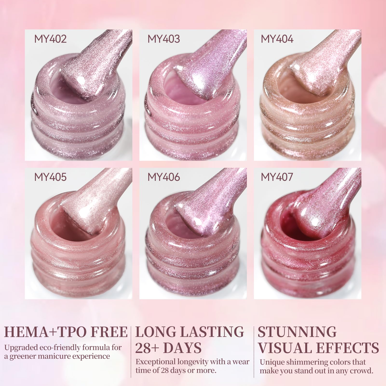 Nude light pink swatch demonstrating subtle, versatile everyday wear.