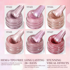 Nude light pink swatch demonstrating subtle, versatile everyday wear.