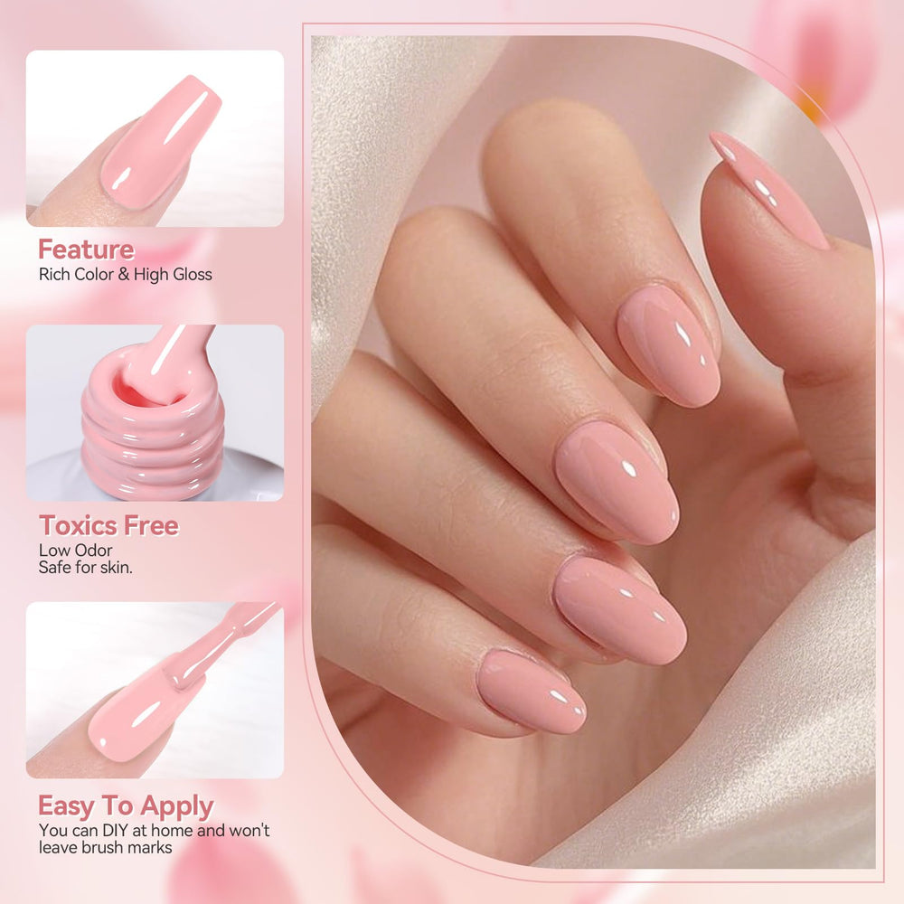 Born Pretty low-odor formula keeps the DIY manicure comfortable.