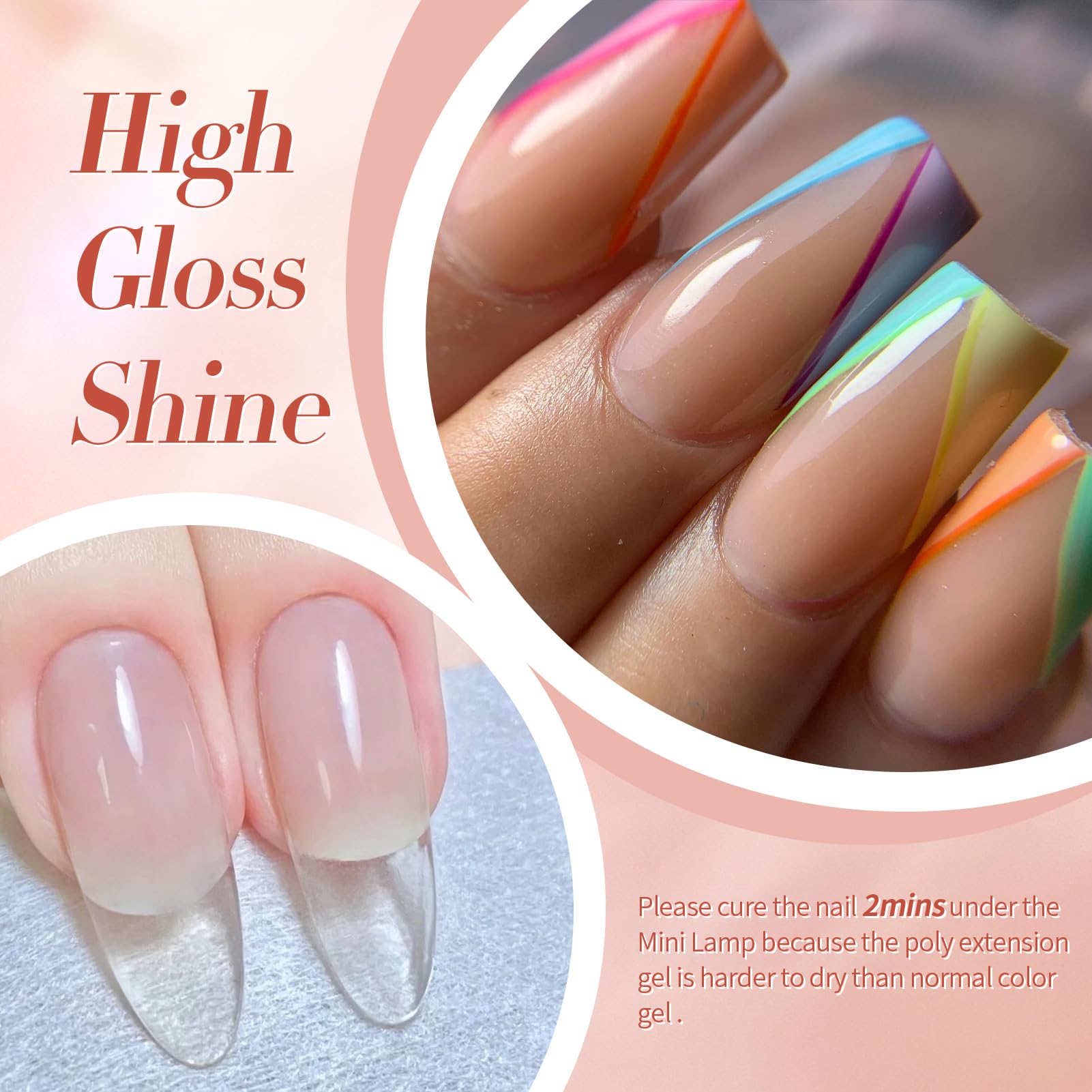 Born Pretty protective base layer supports stronger nails during extensions.