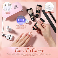 Born Pretty UV LED lamp used to cure gel nails quickly and evenly.