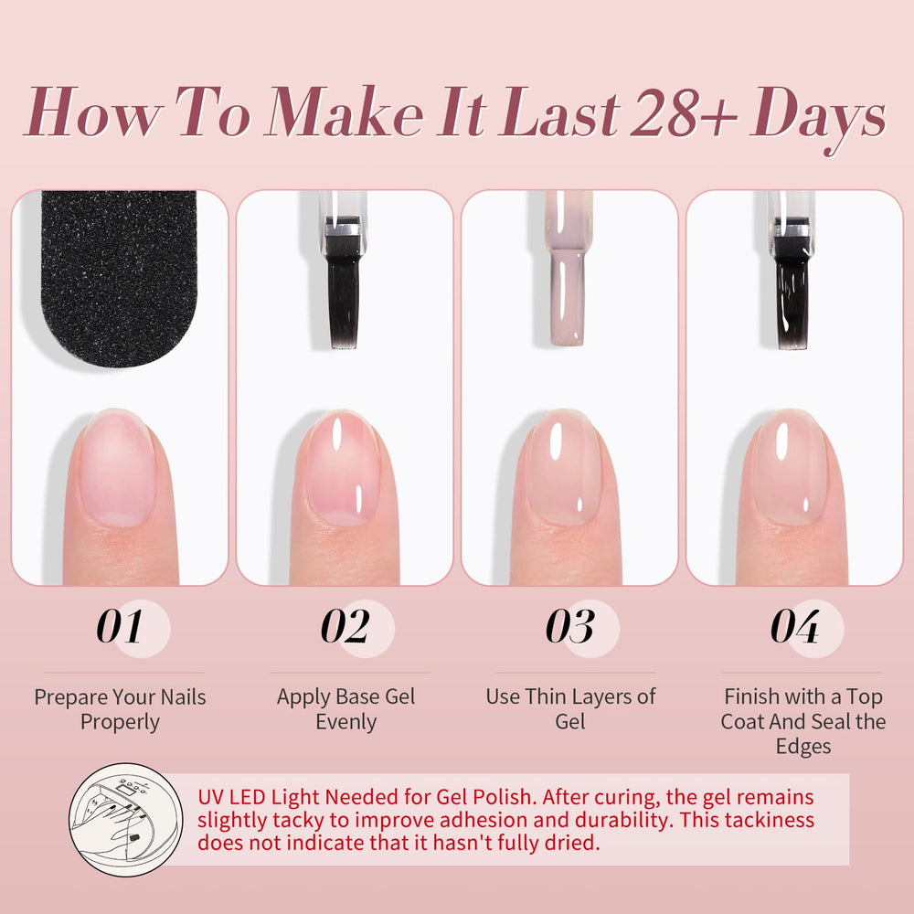 Born Pretty Valentine’s Day jelly pink nail idea kit