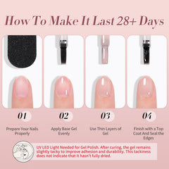 Born Pretty Valentine’s Day jelly pink nail idea kit