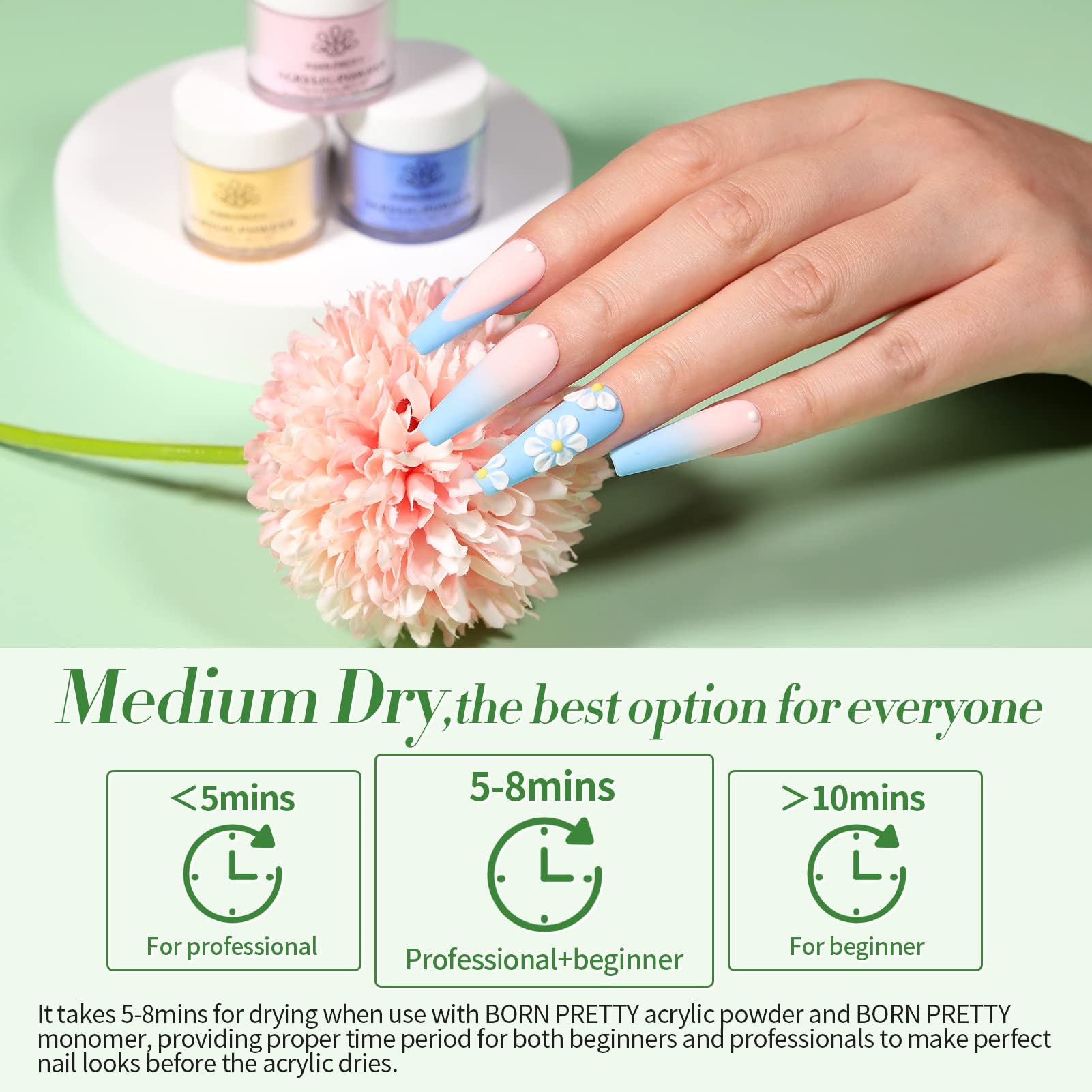 Born Pretty 11-free healthy formula focused on nail-friendly application.