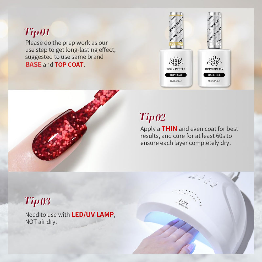 Born Pretty Christmas gift-ready nail polish set for gifting and styling