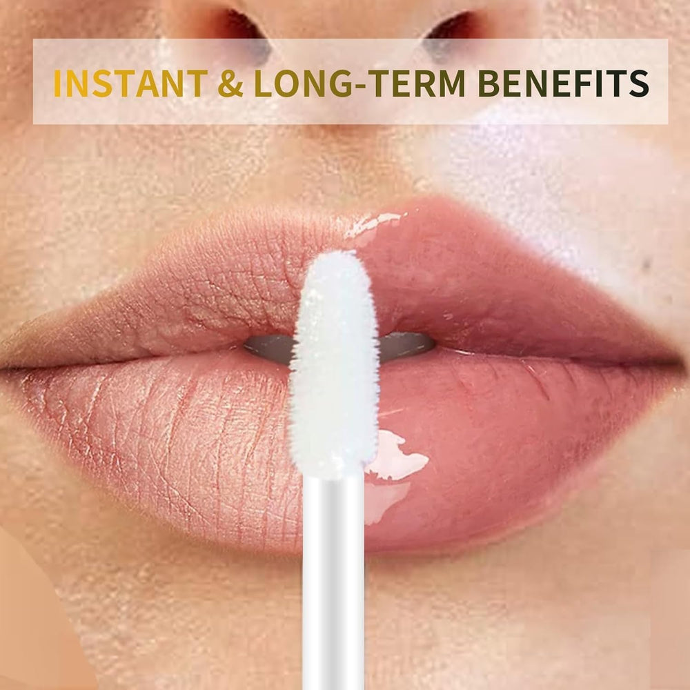 Borovetty Lip Plumper Gloss shows tingling action for a fuller look.