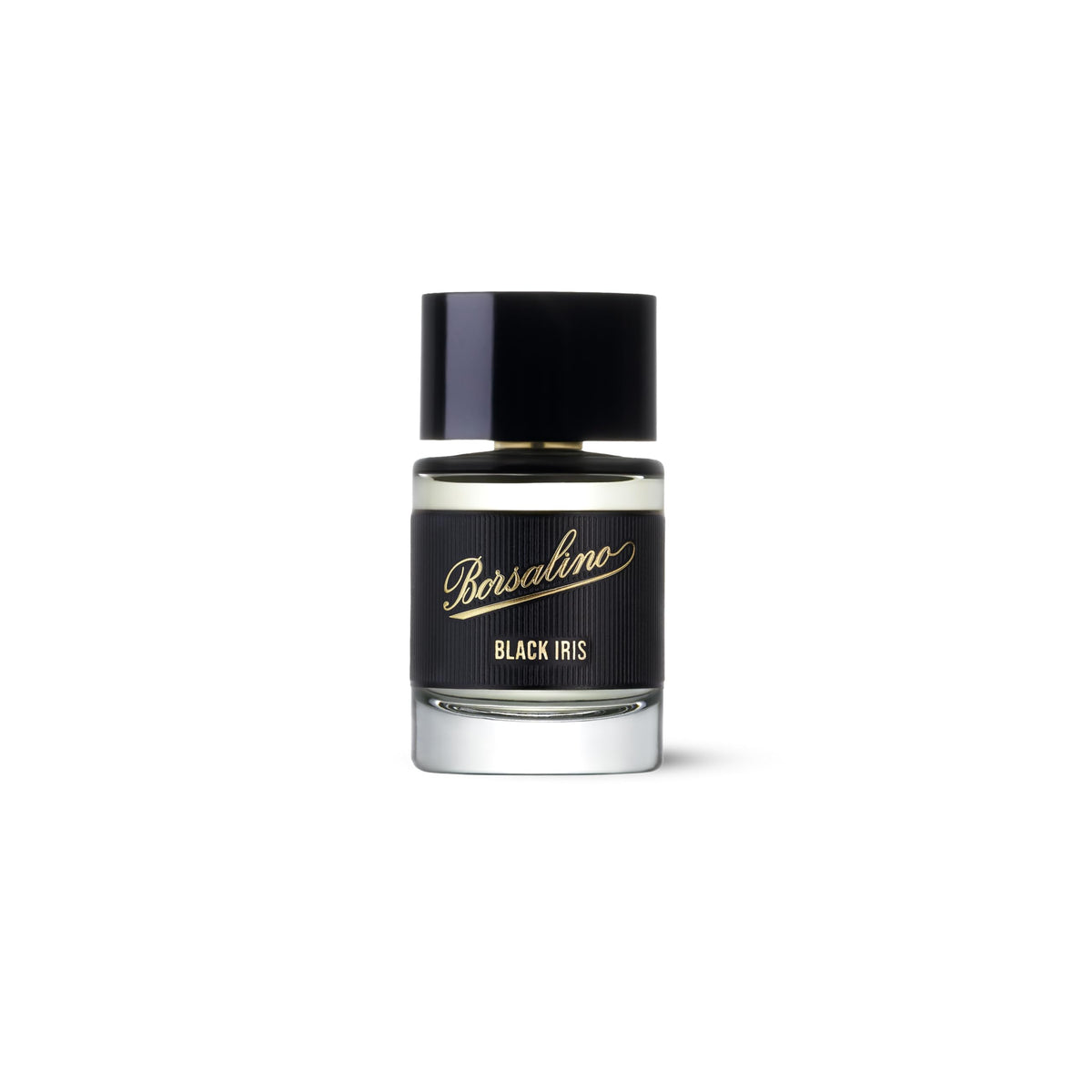 Borsalino Black Iris bottle with bergamot tones for a fresh start