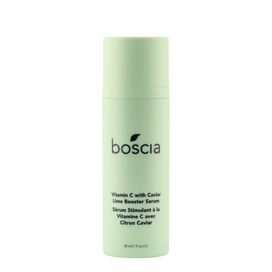 boscia Vitamin C with Caviar Lime Serum bottle showing brightening potential