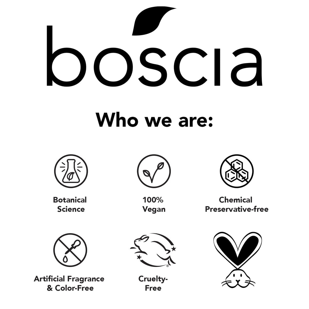 boscia Vitamin C with Caviar Lime Serum ingredients panel hints at exfoliation