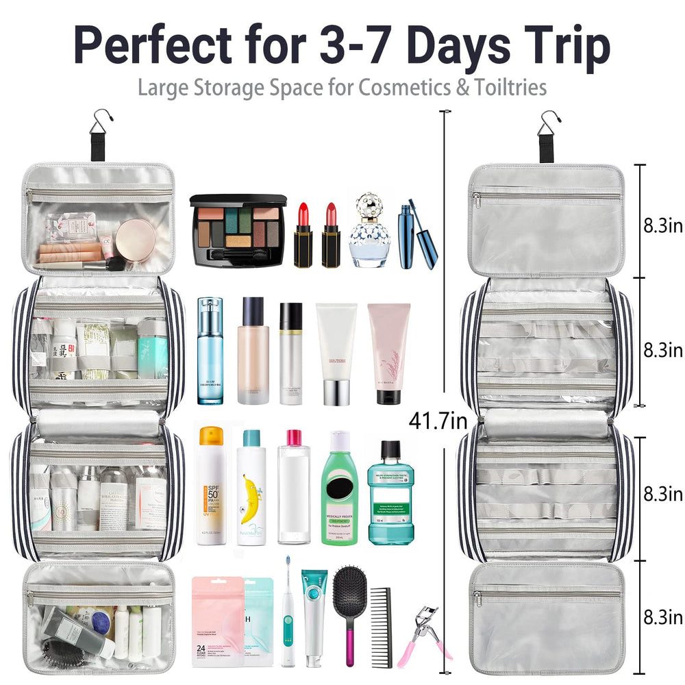 Bosidu bag with waterproof PVC pockets keeps liquids contained and tidy.