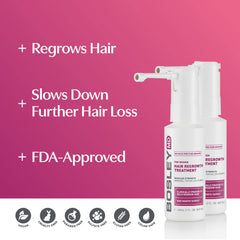 Fine mist felt lightweight on the scalp for daily use