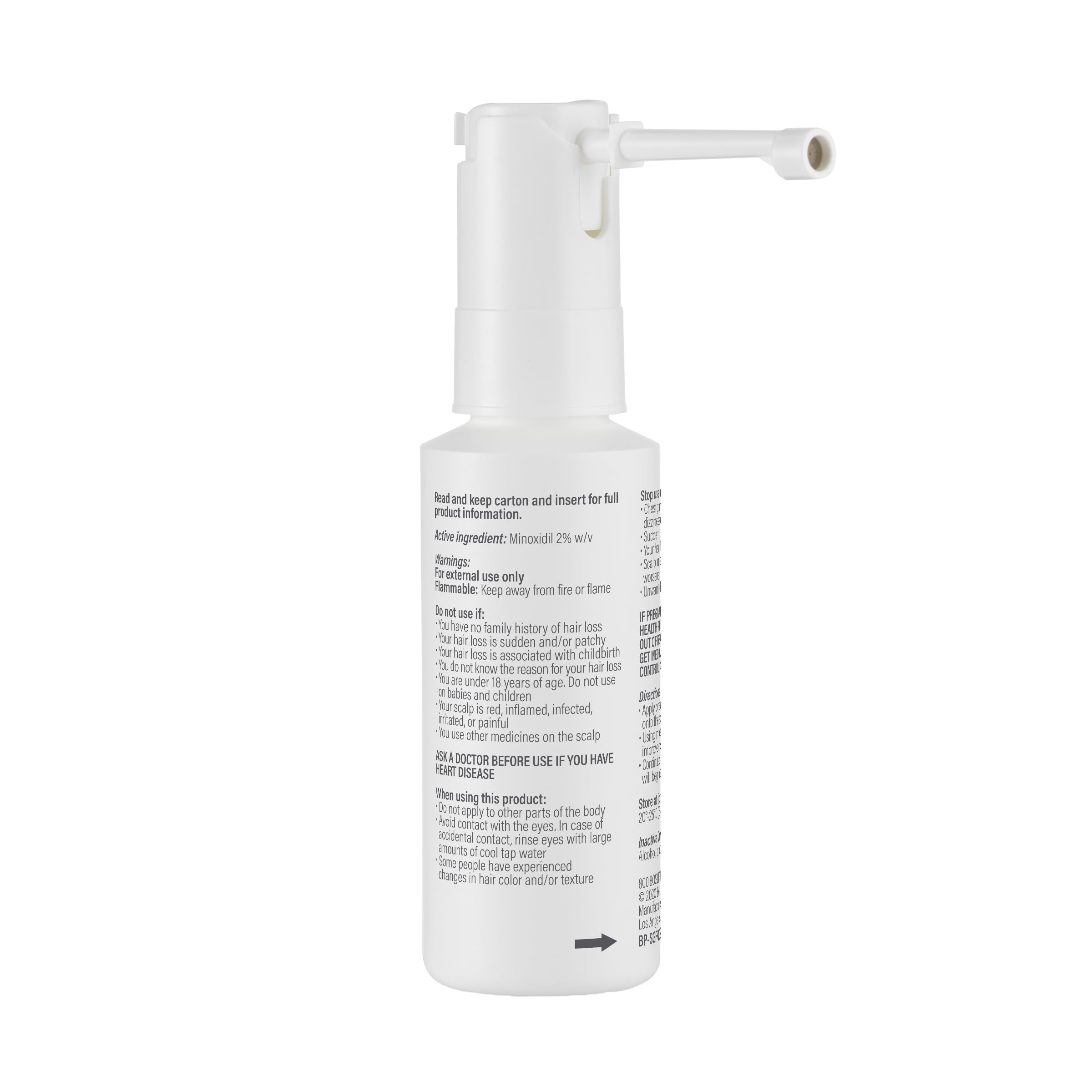 Clinically studied formula supports thinning areas toward a fuller appearance