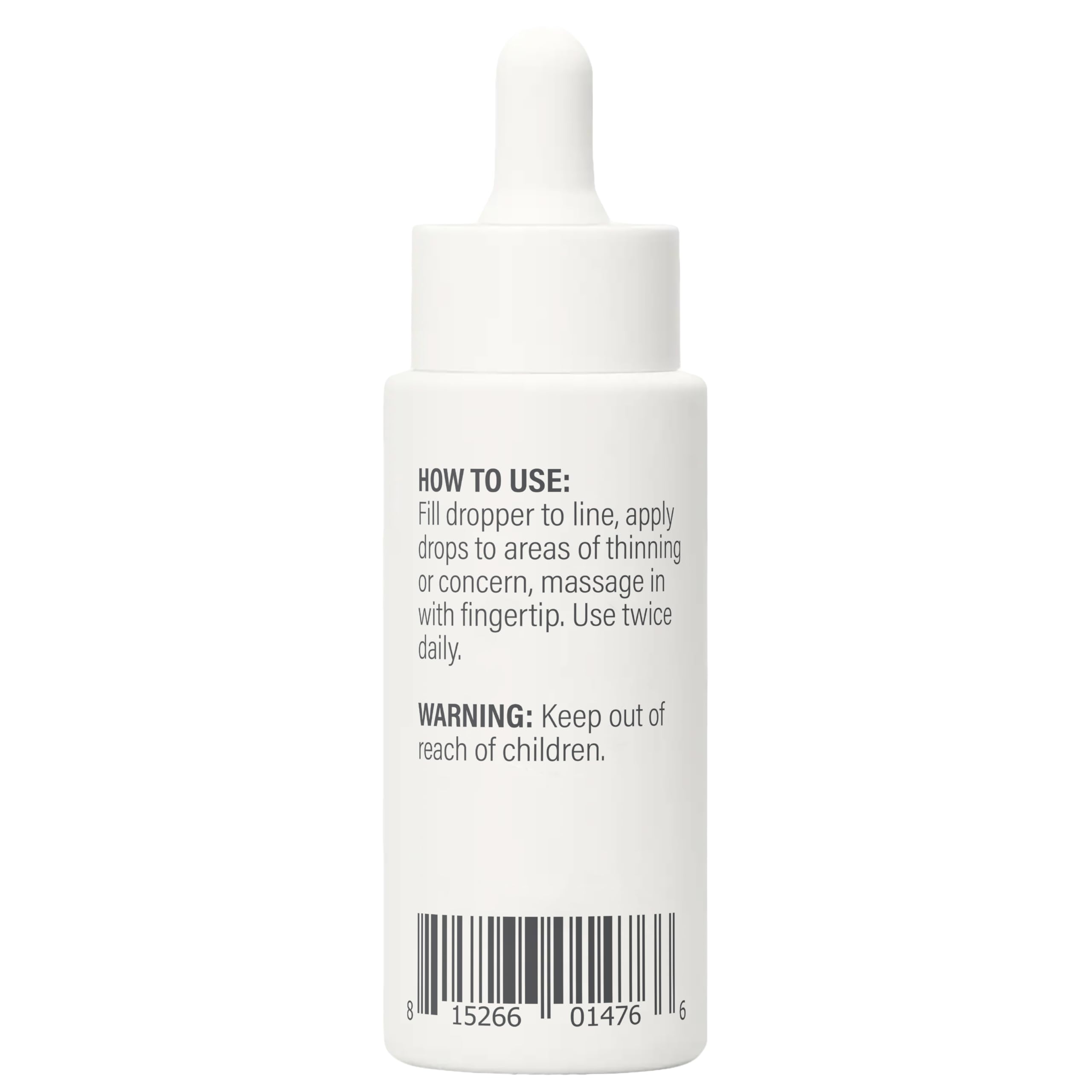 BosleyMD RevivePlus bottle with label highlighting ingredients and directions