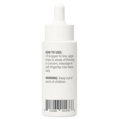BosleyMD RevivePlus bottle with label highlighting ingredients and directions