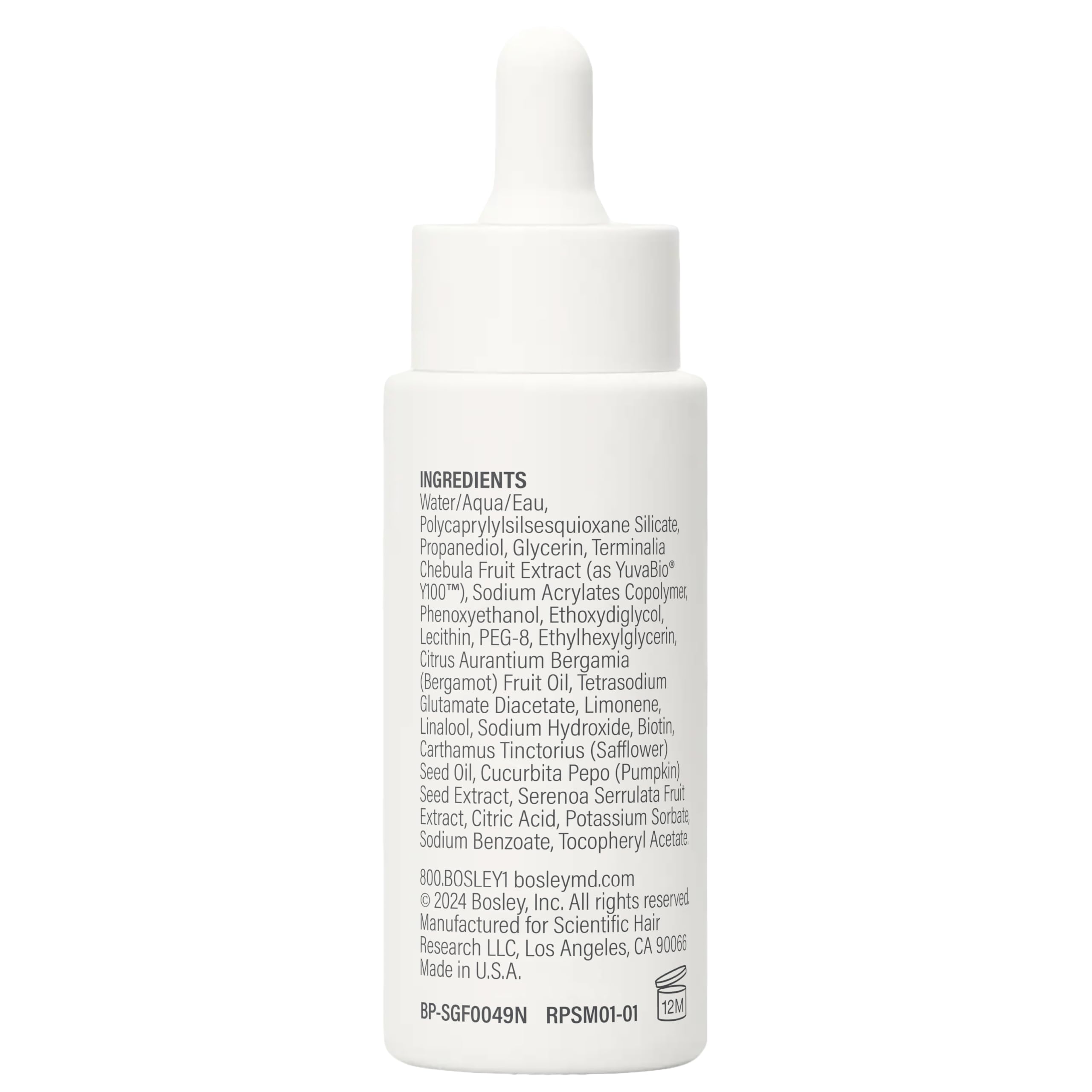 BosleyMD RevivePlus serum texture, quick absorption without residue