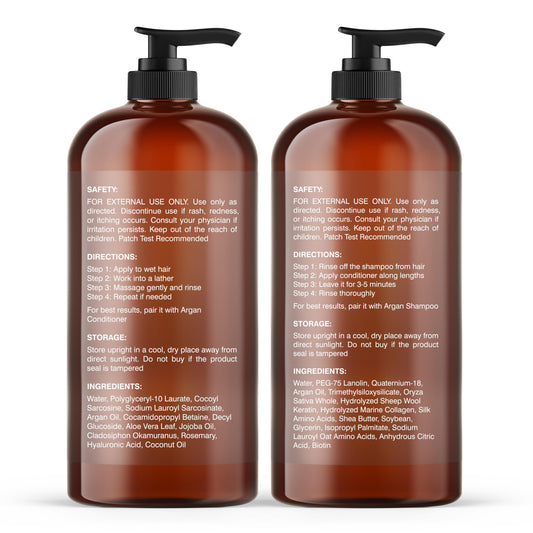 Botanic Hearth Argan Conditioner bottle close-up showing moisture and detangling benefits.