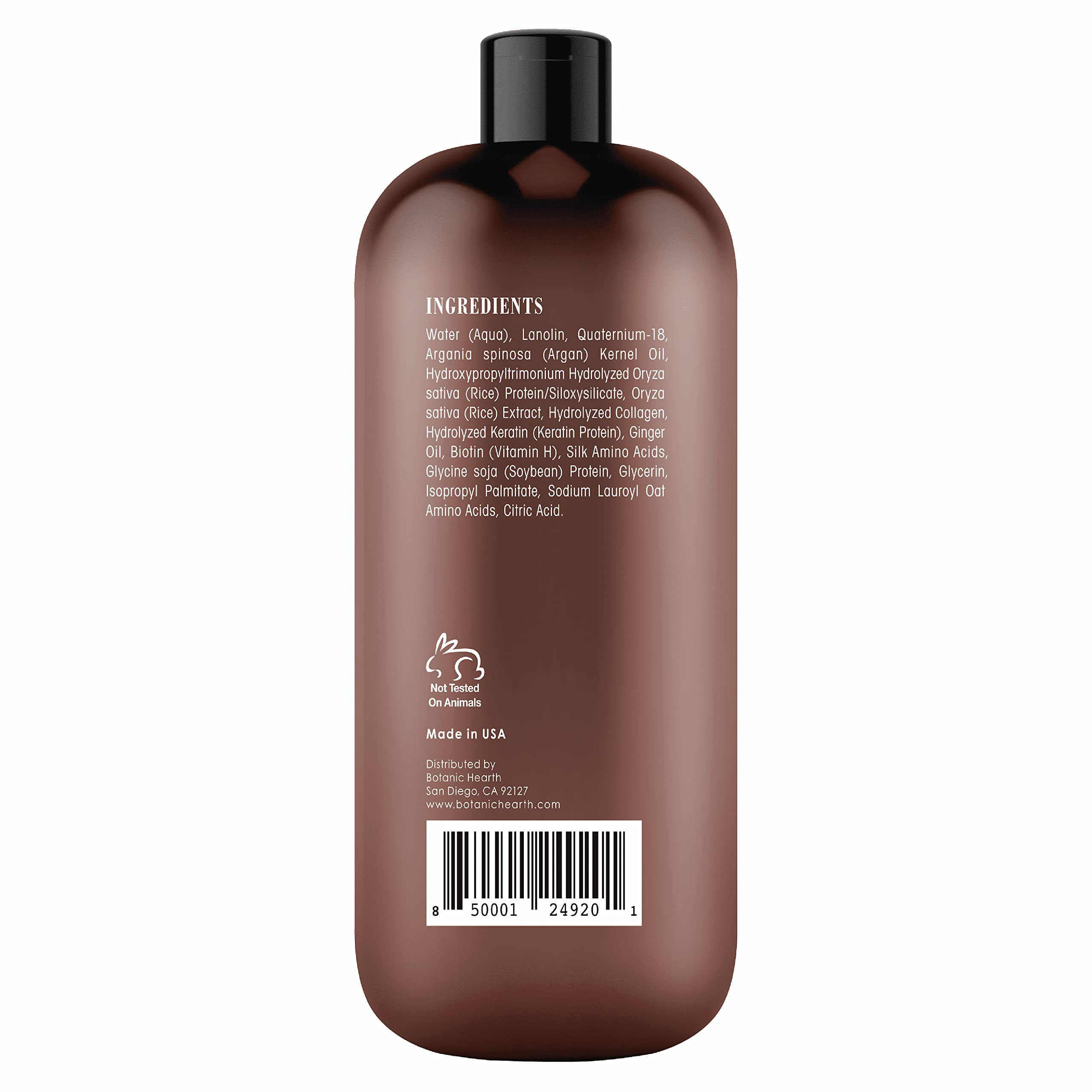 Botanic Hearth Biotin Conditioner collagen protein pump captures hydrating care for damaged strands