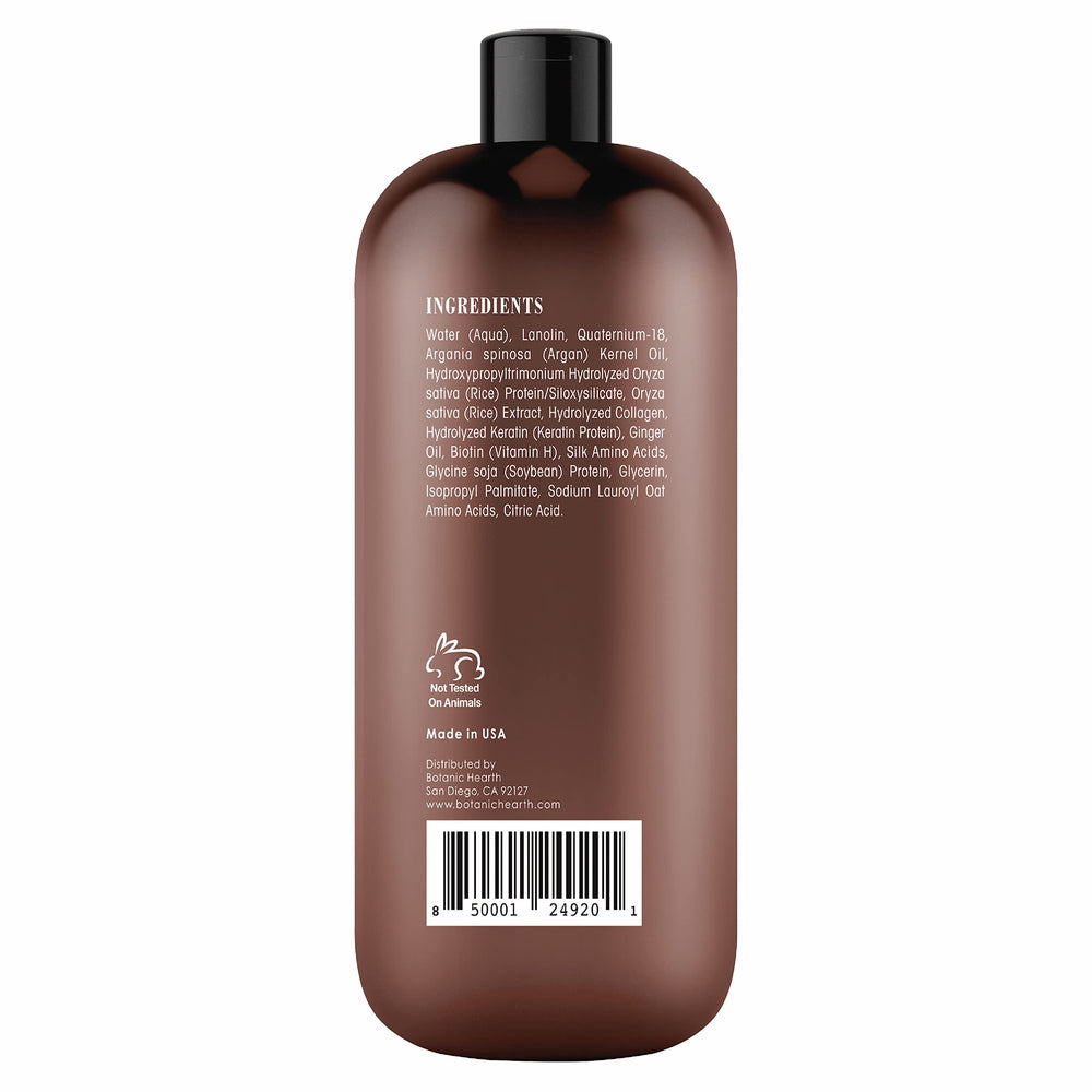 Botanic Hearth Biotin Conditioner collagen protein pump captures hydrating care for damaged strands