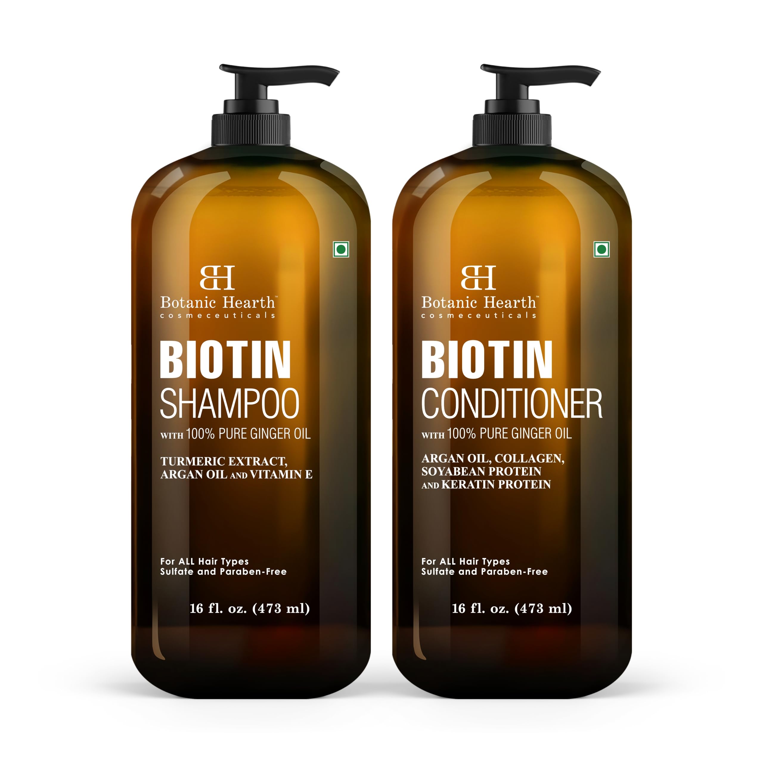 Botanic Hearth Biotin Conditioner close-up showing creamy texture.