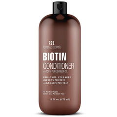 Botanic Hearth Biotin Conditioner keratin infusion nozzle demonstrates smoothing and frizz control