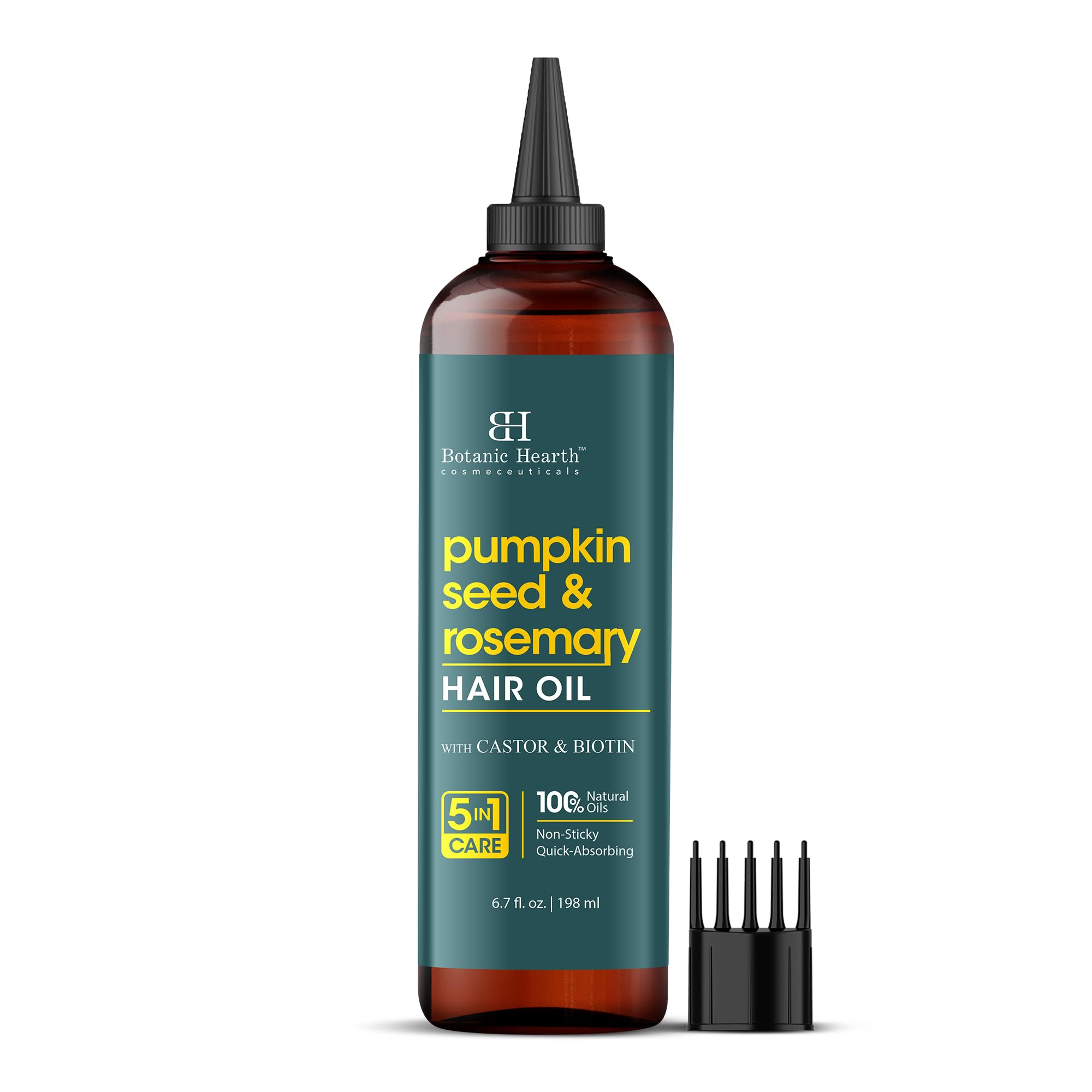 Botanic Hearth overnight hair mask usage showing deep hydration and detangling potential.