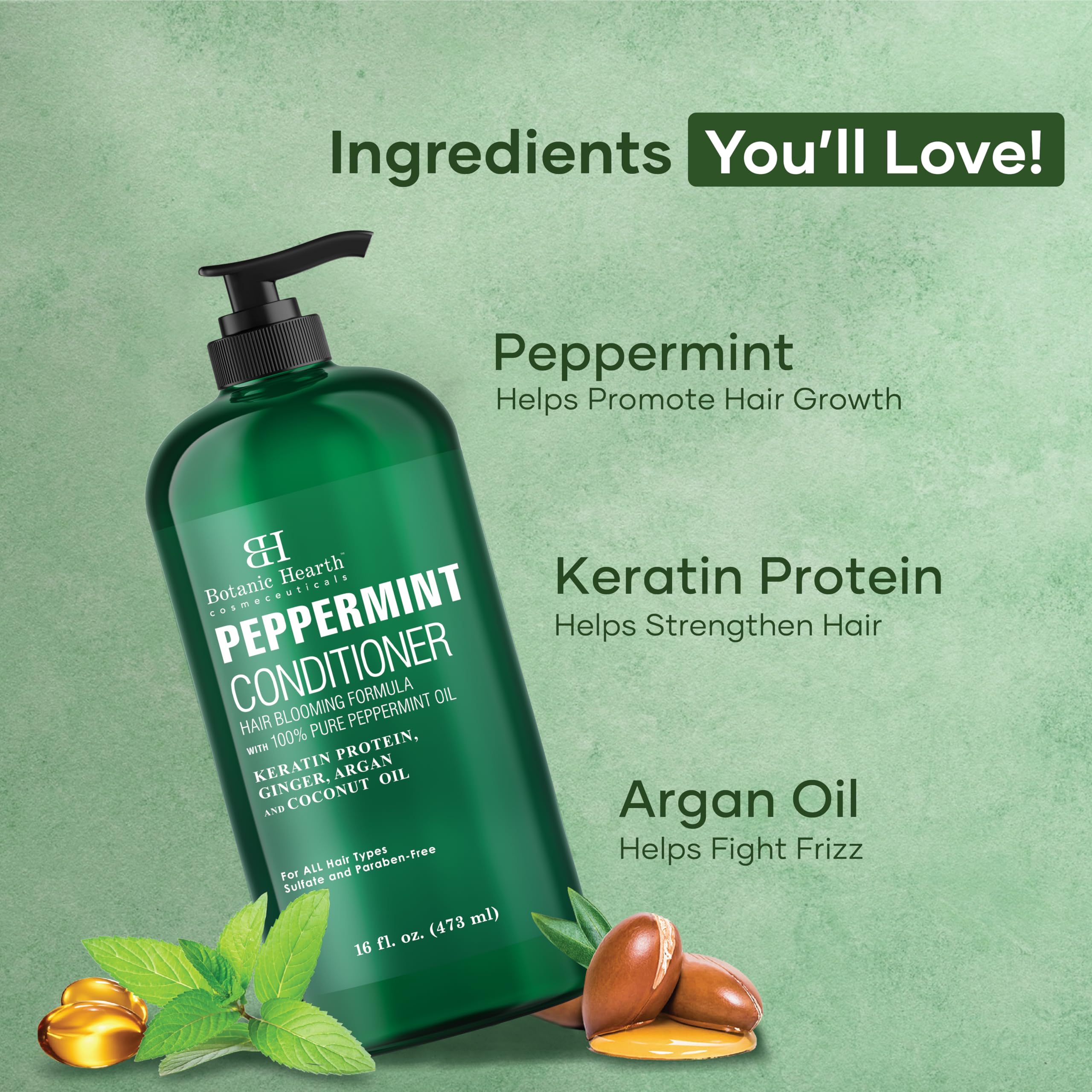 Keratin protein component contributing to thicker-feeling and stronger strands