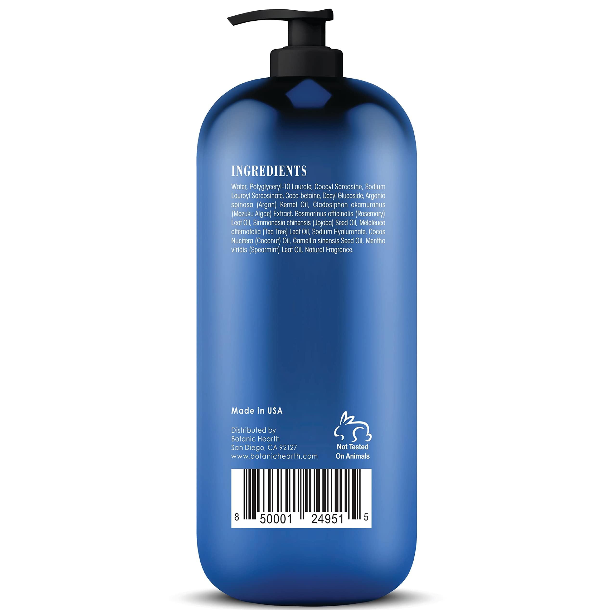 Botanic Hearth Tea Tree Face Wash argan-oil supports moisturized feel.