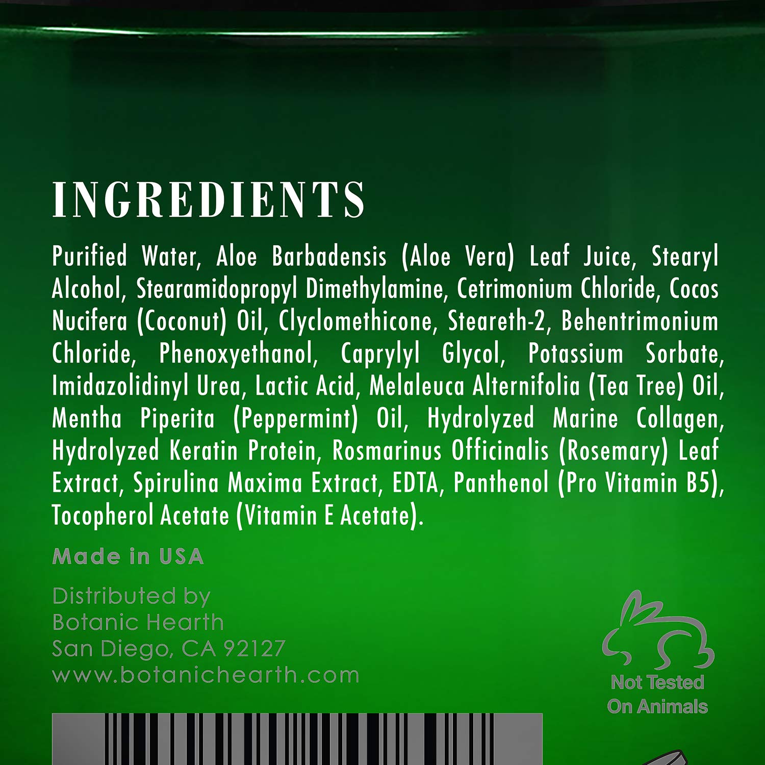 Detangled, hassle-free hair after using Botanic Hearth mask