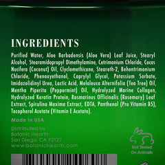 Detangled, hassle-free hair after using Botanic Hearth mask