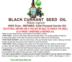 Botanical Beauty Black Currant Seed Oil closeup, highlighting purity for versatile skincare