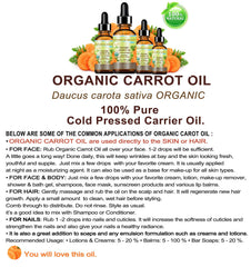 Botanical Beauty carrot seed oil nails moisturized and cared for