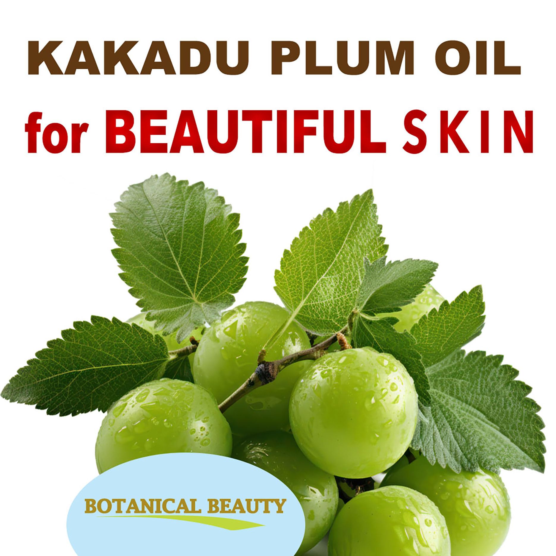 Botanical Beauty Kakadu Plum Oil used as a lightweight facial moisturizer.