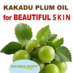 Botanical Beauty Kakadu Plum Oil used as a lightweight facial moisturizer.