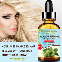 Botanical Beauty Kakadu Plum Oil nourishes nails and cuticles.